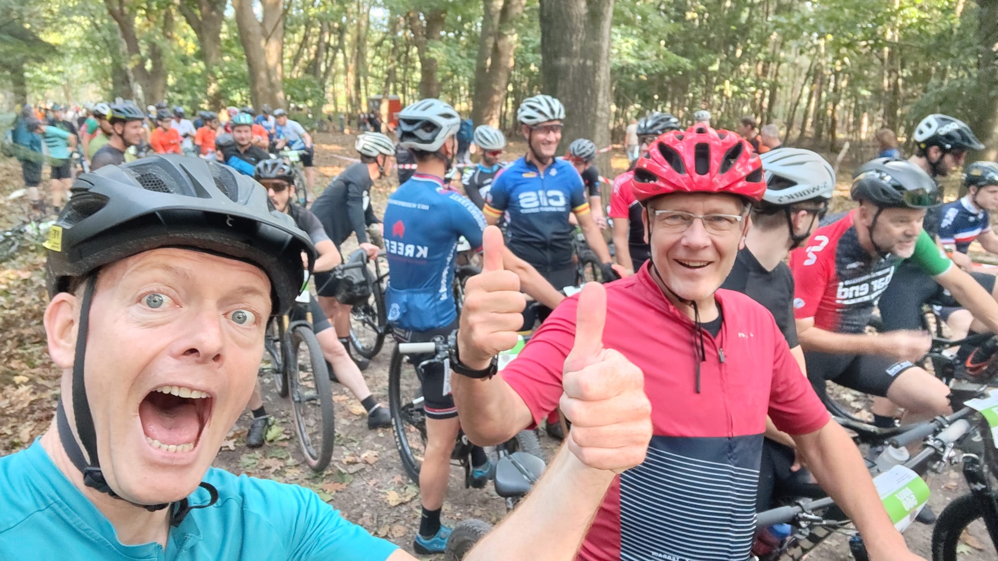 My first ever MTB race in the books!