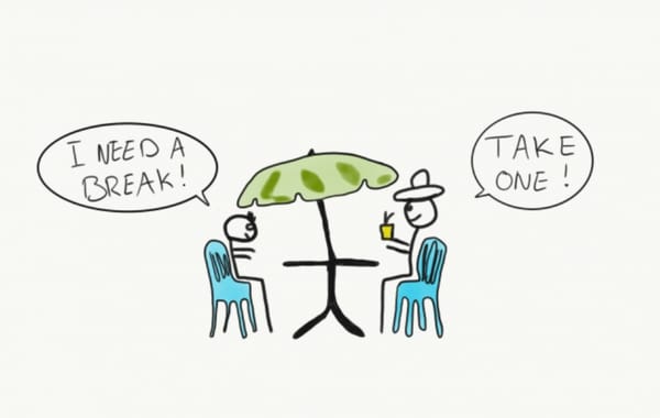 Walking away from training for 10 days